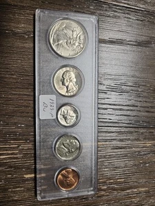 1939 Silver Year Set Gem BU Coins - Picture 1 of 2
