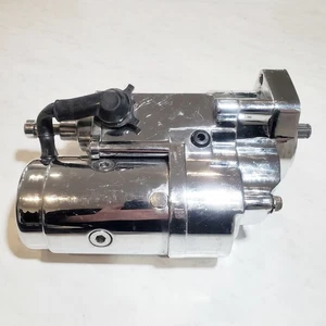 Big Dog Motorcycles 2.0Kw Starter w/ Manual Push Fits Chopper Mastiff Ridgeback - Foto 1 di 16