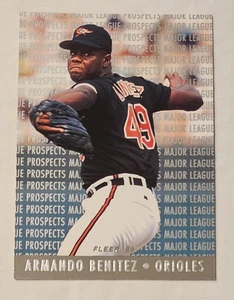 ARMANDO BENITEZ 1995 Fleer - Major League Prospects #4 Orioles All-Star - Foto 1 di 3
