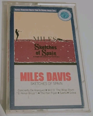 Miles Davis Sketches Of Spain Cassette Tape Columbia Jazz - Image 1 of 3