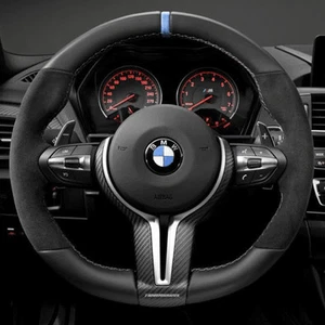 Genuine BMW Carbon Cover For Steering Wheel 32-30-2-413-480 - Picture 1 of 1