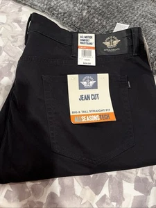 Dockers Jean Cut Big&Tall Straight Fit All Motion Comfort Waistband Size 44x34 - Picture 1 of 11