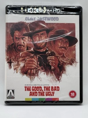 The Good, The Bad and the Ugly [4K UHD Blu-ray] Arrow UK Clint Eastwood 4K ONLY - Image 1 of 2
