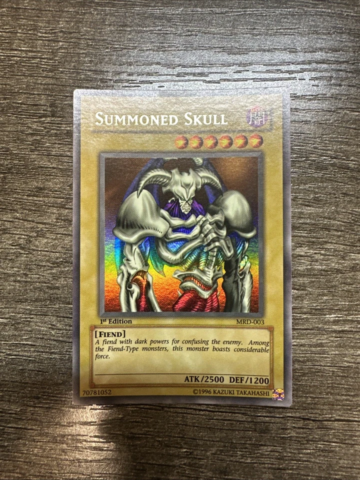 Yugioh Summoned Skull Ultra Rare 1st Edition NM MRD-003 Metal Raiders - Image 1 of 4