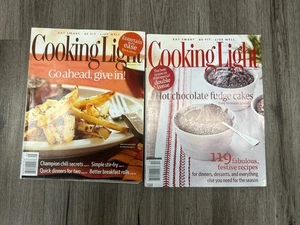 COOKING LIGHT ZEITSCHRIFTEN SEPTEMBER 2008 DEZEMBER 2008 TOP ZUSTAND  - Bild 1 von 1