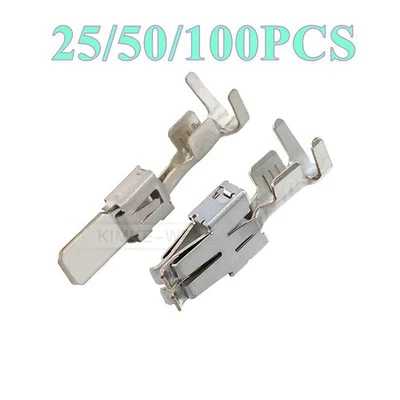 TE AMP Junior Power Timer Electrical Wiring Crimp Male Female Pin Terminals New - Image 1 of 3