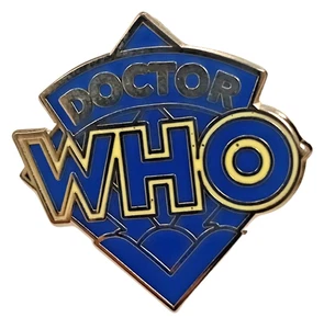 DOCTOR WHO 2023 LOGO PIN BADGE SCIENCE FICTION COSPLAY FREE UK 48HR POST - Picture 1 of 4