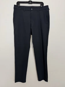 Lululemon Men's 34x32 Commission Slim-Fit Pant Warpstreme Gray Obsidian Golf - Picture 1 of 9
