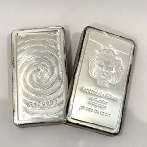 10 oz Stacker® Silberbarren von Scottsdale Mint (zirkuliert) .999 Silber #A737 - Bild 1 von 3