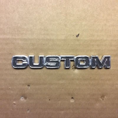 Ford Econoline 1975-79 emblema "personalizado" Foto 1 de 4