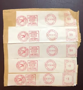 South Africa metered postage with Rare South Africna Airways logo - Picture 1 of 4