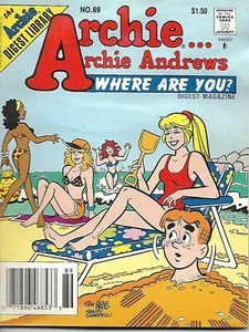 Archie Where Are You Comics Digest, No. 89 October 1993  - Picture 1 of 1