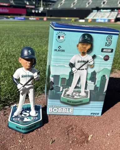 JULIO RODRIGUEZ SEATTLE MARINERS EXCLUSIVE 2023 ALL STAR GAME BOBBLEHEAD  /504 Cover