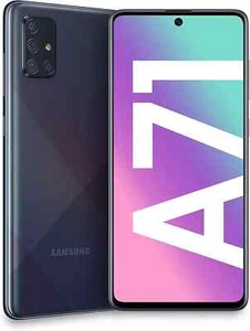 Samsung Galaxy A71 128GB Prism Black SM-A715F 4G Very Good Condition - Picture 1 of 1