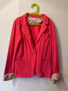 Sweatshirt Jackett Blazer von Only Sweatshirt Stoff Gr. S Pink - Bild 1 von 2