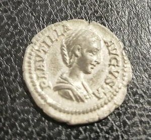 IMPERIO ROMANO. AÑO 202/205 D.C PLAUTILLA. DENARIO. PESO 3,26 GR. REF A/F - Picture 1 of 2