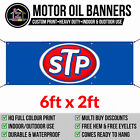 STP Motor Oil Garage Workshop Banner PVC Outdoor Business Sign Motorsport