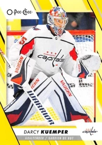 2023-24 O-Pee-Chee amarillo #174 Darcy Kueemper - Imagen 1 de 2
