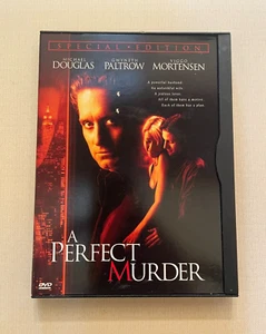 A Perfect Murder DVD 1998 Michael Douglas Gwyneth Paltrow Erotic Thriller *HOT!* - Picture 1 of 2