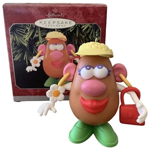 Vintage 1998 Hallmark Keepsake Mrs Potato Head Christmas Ornament QX6886 NOB - Picture 1 of 13