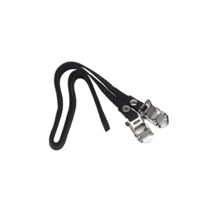 Nylon Toe Straps - 1 Pair - Black -For bicycle pedals Toestraps - Picture 1 of 1