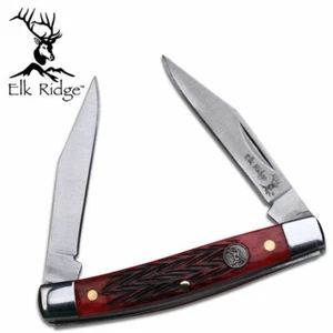 Elk Ridge ER-211MRB GENTLEMAN'S KNIFE Multiblade - Picture 1 of 2