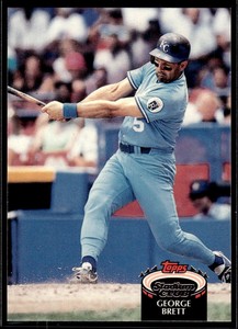 1992 Stadium Club #150 George Brett Excellent