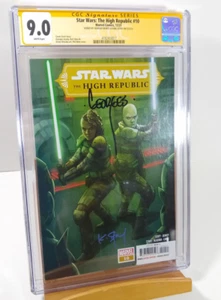 STAR WARS: THE HIGH REPUBLIC #10 CGC SS 9.0 SIGNED 2x JEANTY, STORY - Picture 1 of 8