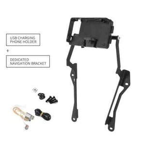 For TIGER 1200 GT 2022 - GPS Phone Navigation Bracket USB Charger Holder Stand - Foto 1 di 10