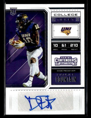 2018 Panini Contenders Draft Picks #290 Daurice Fountain AUTO RC - Image 1 of 2