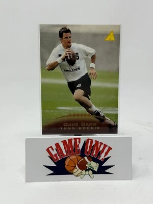 1995 Pinnacle Football Dave Barr Card #230 - Image 1 of 2