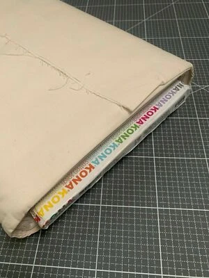 Natural - Kona Cotton Solids by Robert Kaufman - 100% Cotton  - Image 1 of 2