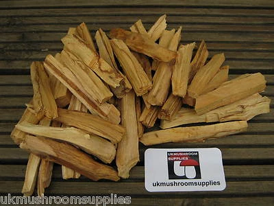 UKMUSHROOMSUPPLIES Palo Santo (Bursera Graveolens) Wood Incense - each order freshly cut!