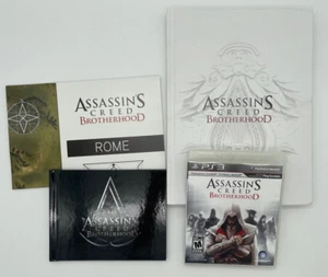 Assassin's Creed Brotherhood PS3 Collector's Edition with Map and Art Books - Picture 1 of 15
