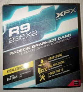 AMD SAPPHIRE Radeon R9 295x2 8GB XFX GPU Graphics Card DDR5 *NEW FACTORY SEALED* - Picture 1 of 7