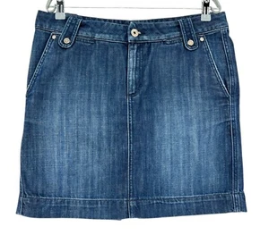 GANT Damen Denim Minirock Größe Eu:42 - W34 - Bild 1 von 8