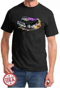 1964 Ford Falcon Hardtop Cartoon Color Tshirt NEW FREE SHIPPING - Picture 1 of 11