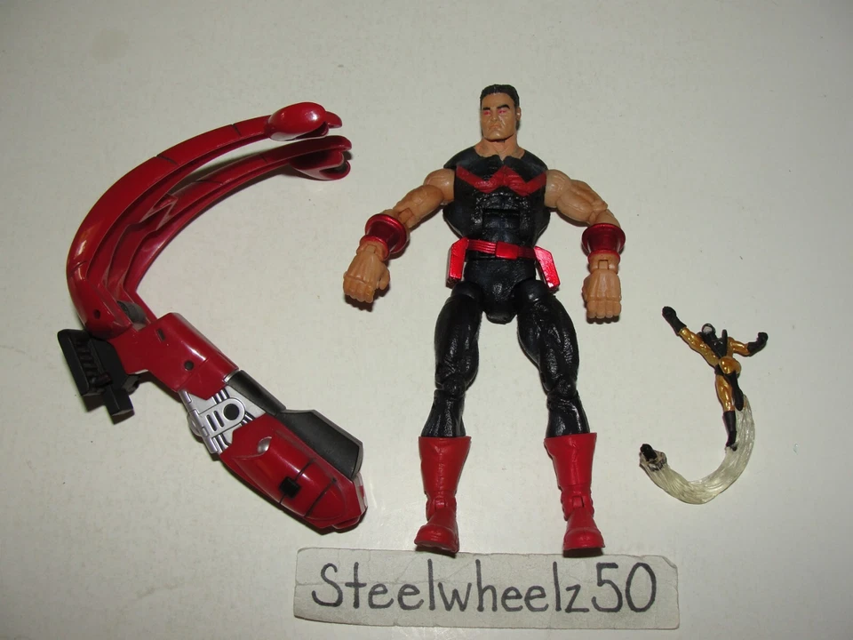 Figura Marvel Legends Wonder Man 2005 Toybiz 6" Legendary Riders Yellowjacket Foto 1 de 3