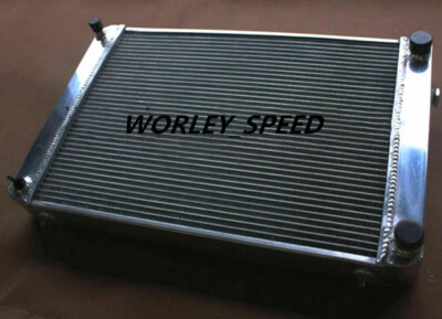 Aluminum  Radiator For Aftermarket Triumph TR7 TR 7 2.0L Manual 1975–1979  62MM - Imagem 1 de 4