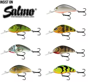 Cebo de manivela flotante Salmo Hornet 9 cm / Enchufe de señuelo lucio para gato - Imagen 1 de 11