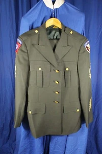 Vintage,United Sates Airborne, Dress Jacket & Trousers. Master Sergeant Rank. #C - Picture 1 of 4