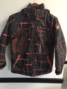 EUC Spyder Kids 2 In 1 Snow Jacket And Pants Sz 10 - Picture 1 of 12