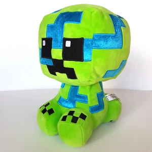 RARE Minecraft JINX CHARGED CREEPER 24cm Plush Gaming Soft Toy Merchandise - Picture 1 of 9