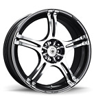 14x6 Konig 48A Incident Graphite W/Machined Face Wheel 4x100/4x4.5 (38mm)