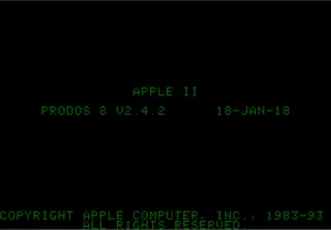 Apple II Newest ProDOS and Bleeding Edge ProDOS 5.25” 2-in-1 Floppy Disk - Picture 1 of 4