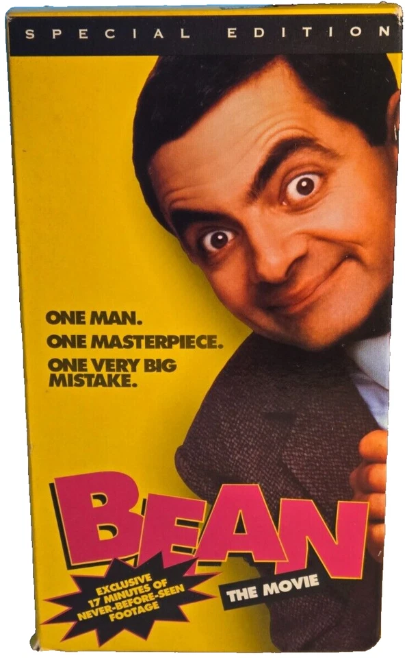 Bean the Movie Special Edition Exclusive Never Seen Footage 2003 VHS Video Tape - Image 1 of 4