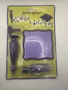 Künstlerischer Draht Drahtschreiber und Schmuck Vorrichtung Kit lila - NEU - Bild 1 von 9