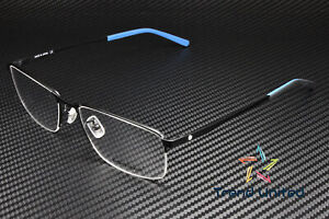 MONTBLANC MB0107O 004 Square Black Matte Demo Lens 58 mm Men's Eyeglasses