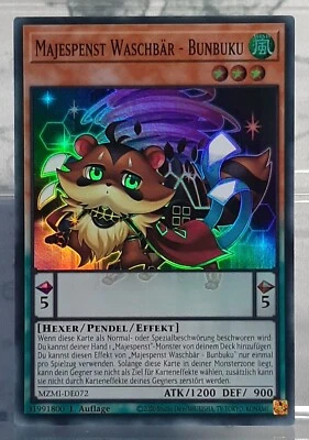 Majespenst Waschbär - Bunbuku - SR - MZMI-DE072 - Maze of Millennia DE Boosterfr - Bild 1 von 3