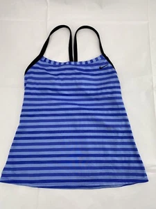 Nike Women's Built In Bra Shirt Top Size Medium Round Neckline - Picture 1 of 5